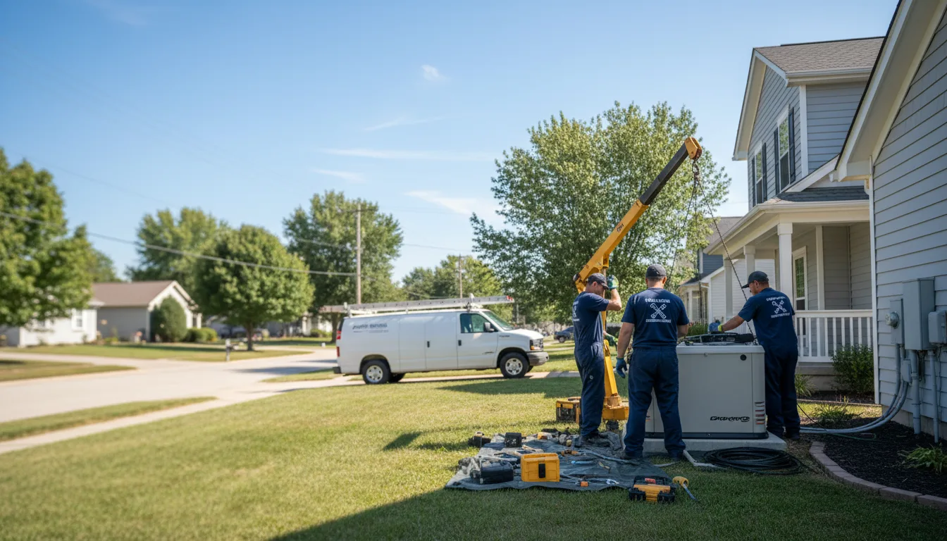 Generator Installation in Benedict, KS near me